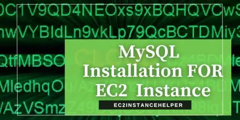 MySQL Installation for EC2 Linux - debian - Ubuntu