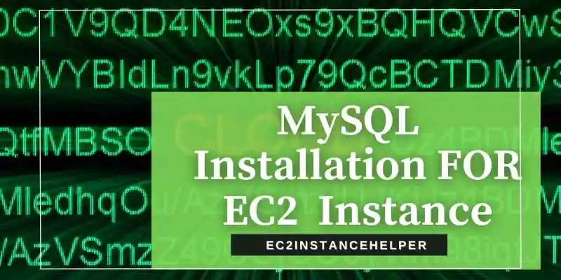 connect to MYSQL using Python EC Instance